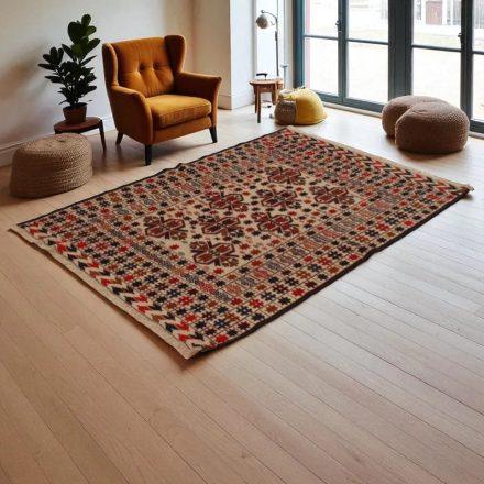 Nomadska preproga Kilim Adarskan 128x175 ročno tkana stenska preproga Kelim