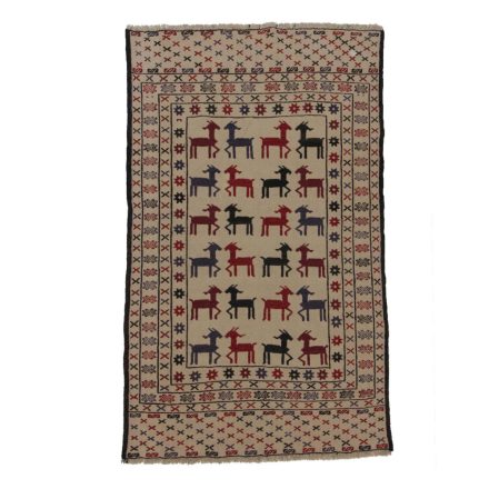 Nomadska preproga Kilim Adarskan 120x197 ročno tkana stenska preproga Kelim