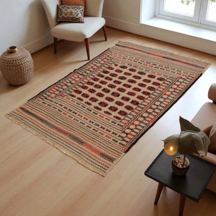 Nomadska preproga Kilim Adarskan 108x177 ročno tkana stenska preproga Kelim