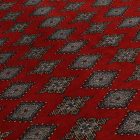 Jaldar preproga 200x319 cm – ročno vozlana pakistanska preproga bordo barve