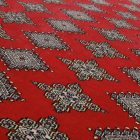 Jaldar preproga 200x319 cm – ročno vozlana pakistanska preproga bordo barve