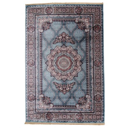 Klasična preproga türkiz modra 200x300 poliestrska preproga