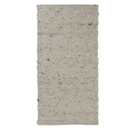 Debela volnena preproga Rustic 60x119 tkana moderna preproga