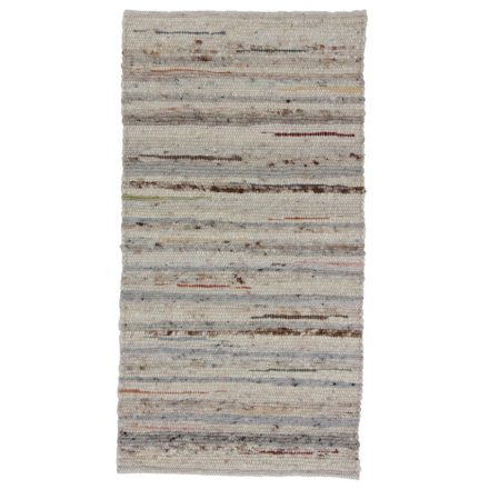 Volnena preproga Rustic 71x131 tkana moderna preproga