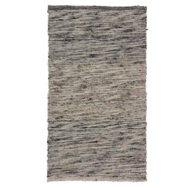 Debela volnena preproga Rustic 70x123 tkana volnena preproga