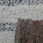 Debela volnena preproga Rustic 71x138 tkana volnena preproga