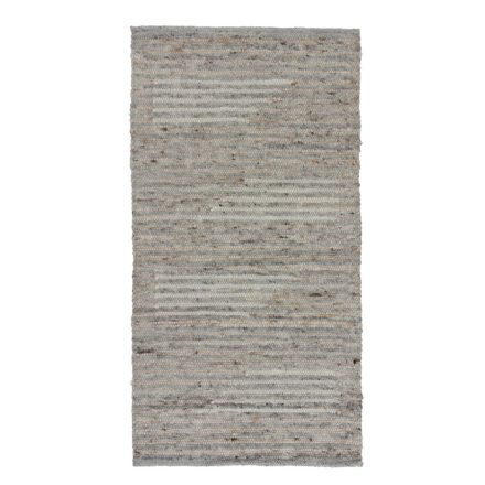 Debela volnena preproga Rustic 71x136 tkana volnena preproga
