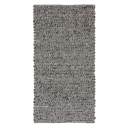 Debela volnena preproga Rustic 71x138 tkana volnena preproga