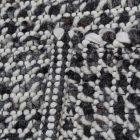 Debela volnena preproga Rustic 71x138 tkana volnena preproga