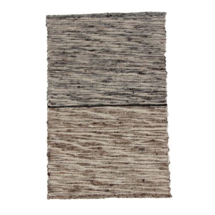 Debela preproga iz volne Rustic 60x92 tkana moderna volnena preproga