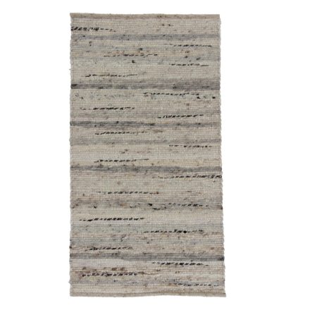 Debela preproga iz volne Rustic 68x127 tkana moderna volnena preproga