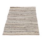 Debela preproga iz volne Rustic 69x134 tkana moderna volnena preproga