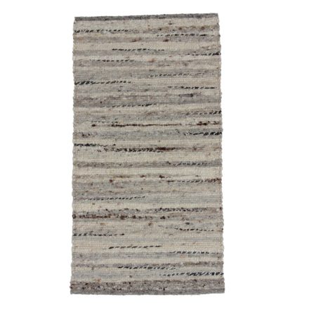 Debela preproga iz volne Rustic 71x131 tkana moderna volnena preproga