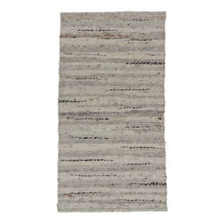 Debela preproga iz volne Rustic 68x130 tkana moderna volnena preproga