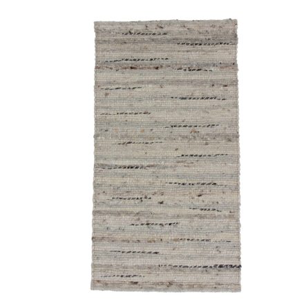 Debela preproga iz volne Rustic 69x127 tkana moderna volnena preproga