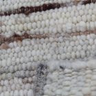 Debela preproga iz volne Rustic 69x130 tkana moderna volnena preproga