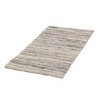 Debela preproga iz volne Rustic 70x129 tkana moderna volnena preproga