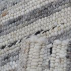 Debela preproga iz volne Rustic 70x129 tkana moderna volnena preproga