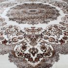 Isfahan preproga 200x300 cm – klasična bež-rjava za dnevno sobo