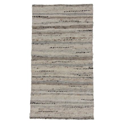 Debela preproga iz volne Rustic 70x128 tkana moderna volnena preproga