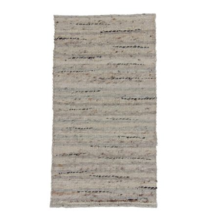 Debela preproga iz volne Rustic 70x128 tkana moderna volnena preproga