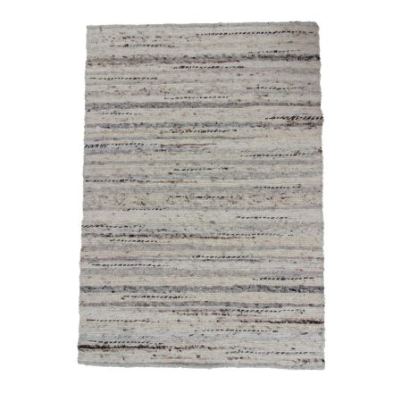 Debela preproga iz volne Rustic 131x187 tkana moderna volnena preproga