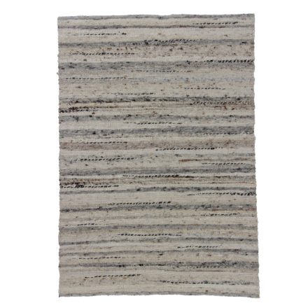 Volnena preproga za dnevno sobo Rustic 130x185 tkana preproga iz naravne volne