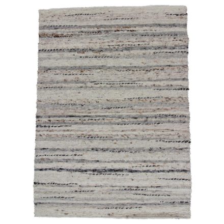 Debela preproga iz volne Rustic 131x183 tkana moderna volnena preproga