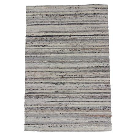 Debela preproga iz volne Rustic 131x193 tkana moderna volnena preproga