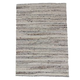   Debela preproga iz volne Rustic 130x187 tkana moderna volnena preproga