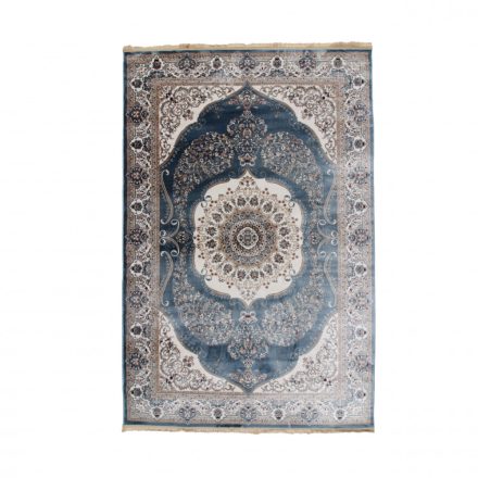 Klasična modra preproga Isfahan 200x300 cm – elegantna za dnevno sobo