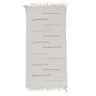 Preproga iz Krp 79x134 bež bombažna preproga iz krp