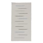 Preproga iz Krp 70x129 bež bombažna preproga iz krp