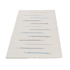 Preproga iz Krp 70x129 bež bombažna preproga iz krp