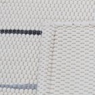 Preproga iz Krp 70x129 bež bombažna preproga iz krp