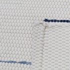 Preproga iz Krp 71x140 belo bombažna preproga iz krp