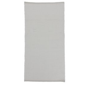 Reciklirana bombažna preproga 130x68 cm – bež preproga iz kosovnih krp