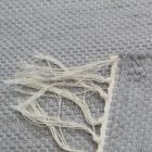 Preproga iz krp 72x136 siva bombažna preproga