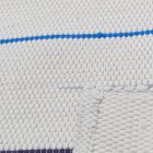 Preproga iz Krp 68x129 belo bombažna preproga iz krp