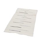 Preproga iz Krp 70x134 belo bombažna preproga iz krp