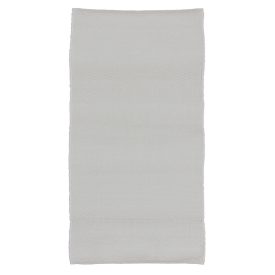 Preproga iz krp 133x70 bela bombažna preproga iz krp