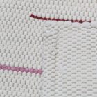 Preproga iz Krp 70x129 belo bombažna preproga iz krp