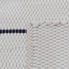 Preproga iz Krp 70x131 belo bombažna preproga iz krp