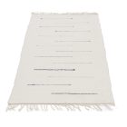 Preproga iz Krp 67x143 belo bombažna preproga iz krp