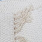 Preproga iz Krp 67x143 belo bombažna preproga iz krp