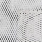 Preproga iz krp 93x60 bela bombažna preproga iz krp