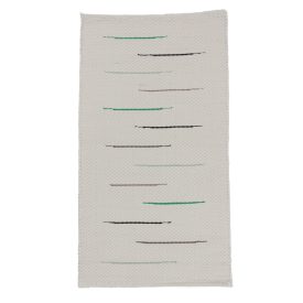 Preproga iz Krp 70x127 belo bombažna preproga iz krp