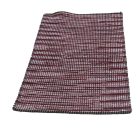 Preproga iz krp 140x66 črtasta bombažna preproga iz krp