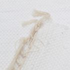 Preproga iz krp 135x71 bela bombažna preproga iz krp