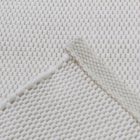 Bela bombažna preproga iz krp 135x73 cm – mehka in lahka tekstilna rešitev